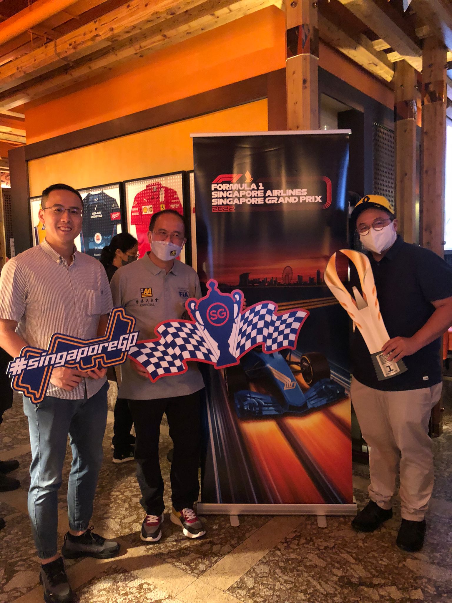 HKAA x 新加坡旅遊局 x Formula 1 新加坡大獎賽同樂夜