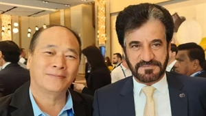 Mohammed Ben Sulayem with HKAA 會長