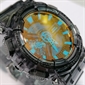 Casio G-SHOCK 110 系列 黄昏海滩抢眼反射玻璃半透明灰色指针数码手表 GA-110TLS-8A