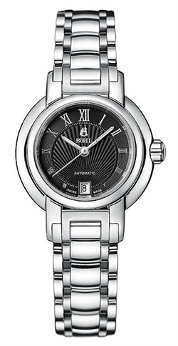 Borel 依波路傳奇系列黑色錶盤女士自動機械手錶 LS1856-0532#