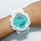 Casio G-SHOCK 110 Series Sunny Beach Eye-catching Reflective Glass White Pointer Digital Watch GA-110TL-7A