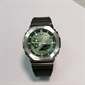 Casio G-SHOCK G-STEEL 2100 系列綠色錶盤八角形藍牙太陽能手錶 GBM-2100A-1A3