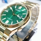 Citizen Mechanical "TSUYOSA"系列綠色錶盤金色不鏽鋼男士自動機械手錶 NJ0152-51X