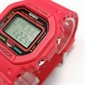 Casio G-SHOCK 5600 系列鮮紅色男士數碼運動手錶 DW-5600EP-4