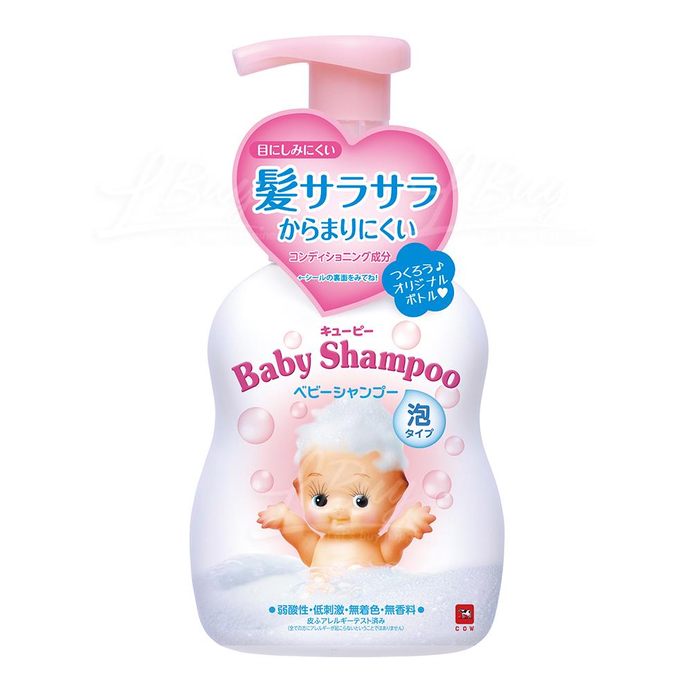牛乳嬰兒洗髮泡泡350mL