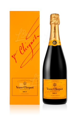 Veuve Clicquot Yellow Label with Gift Box