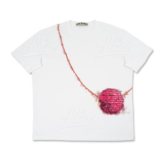 High Street Tshirt 粉红手袋图桉 T恤