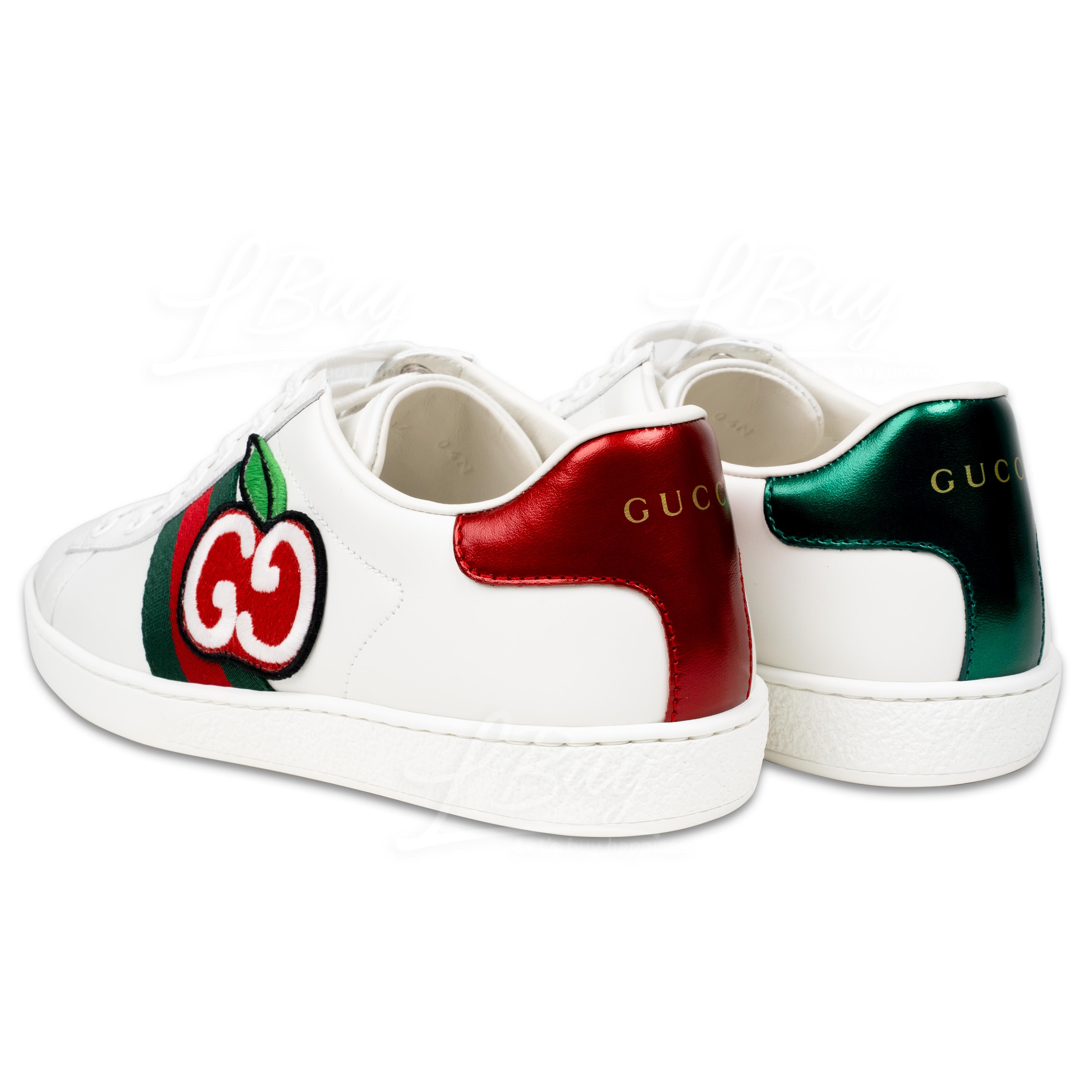 Gucci shoes with online apple