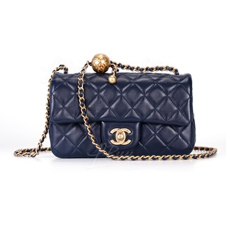 Chanel Navy Flap Bag