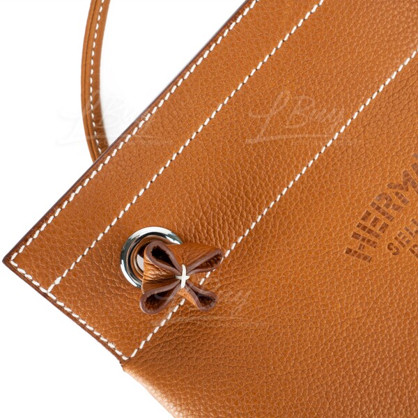 Hermès Black Leather Aline Mini Bag