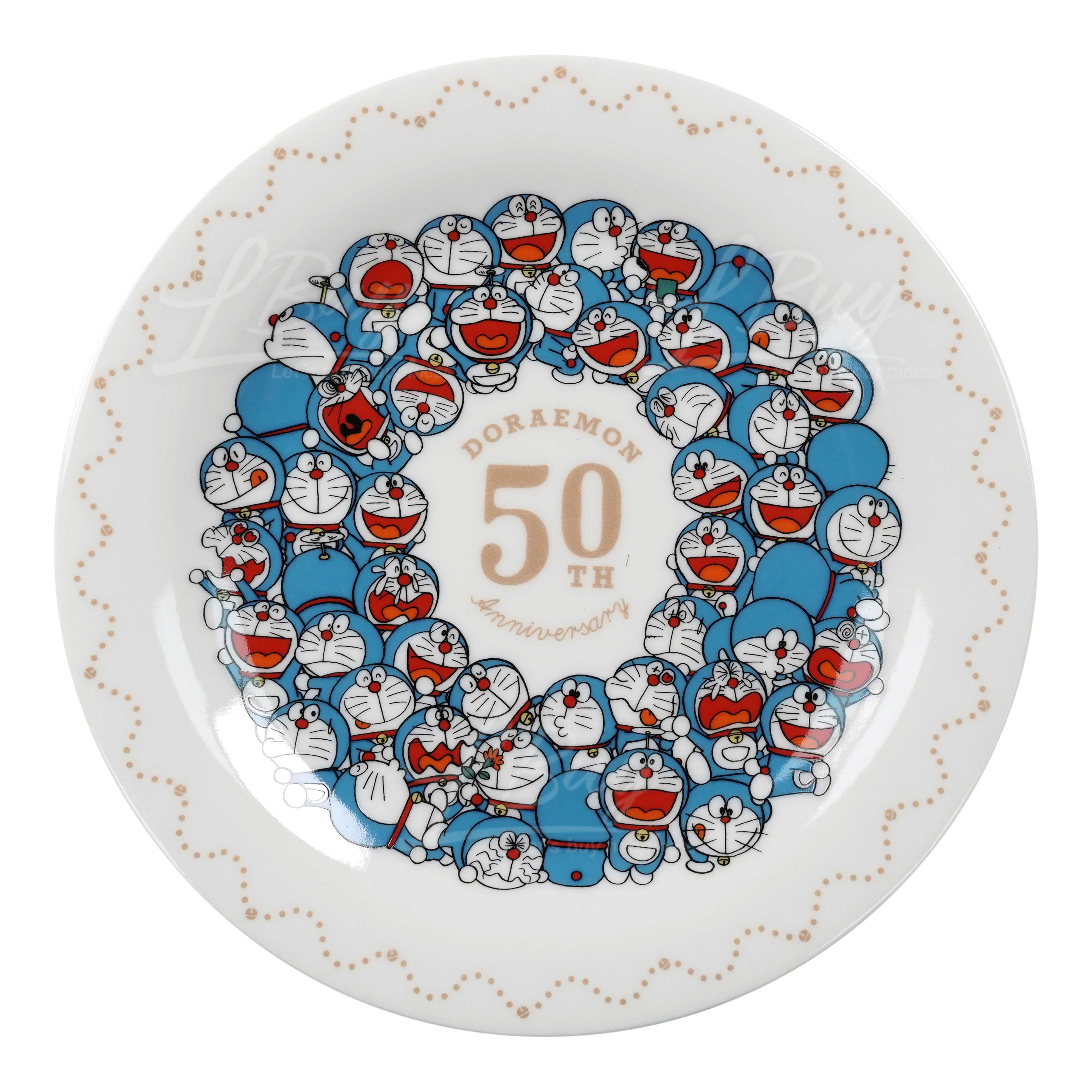 多啦A夢50周年紀念款陶瓷碟
