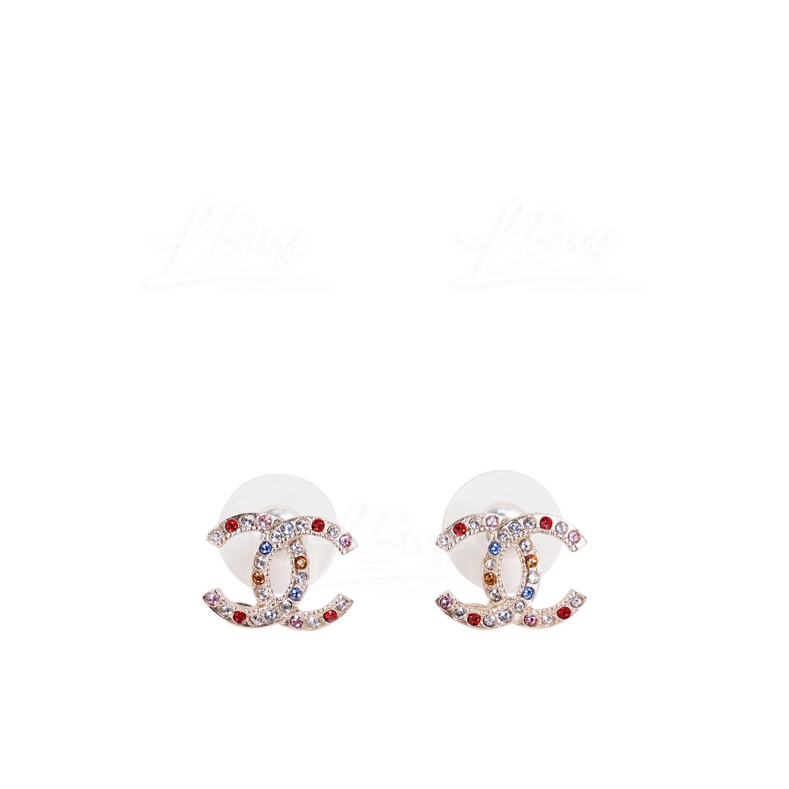 Chanel Earrings( Small Rainbow)