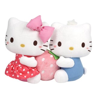 「Hello Kitty與Daniel」草莓甜蜜對偶 (附提袋) 2021年限定款式