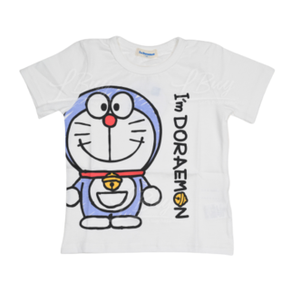 Doraemon Doraemon Short Sleeve Tee White Colour (Size: 80-130)