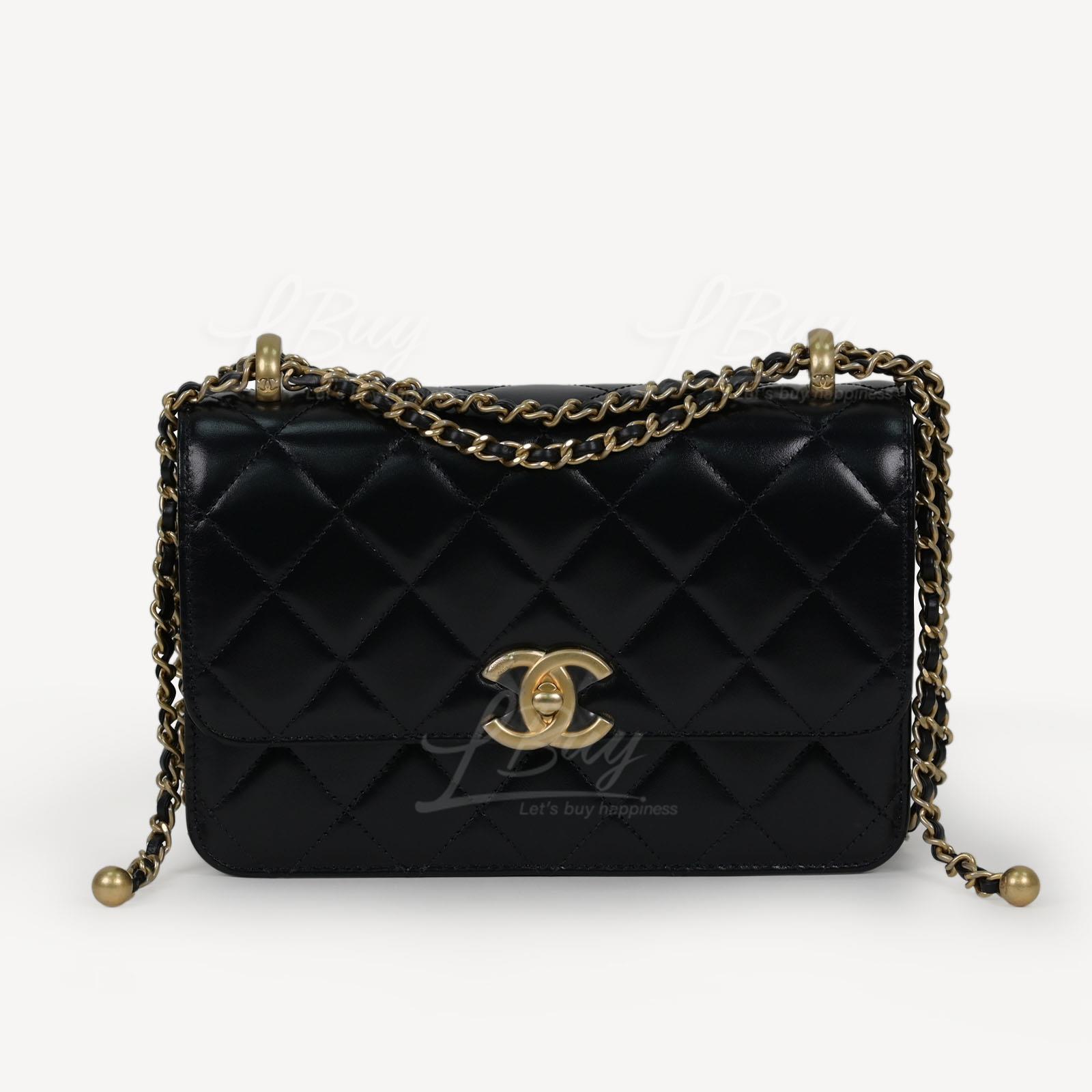 Chanel Calfskin 22cm Small Flap Bag AS2649