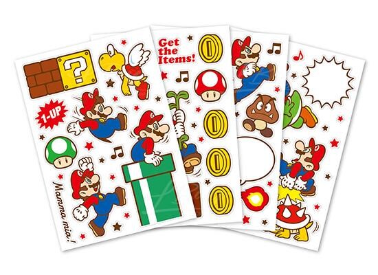 Supermario Stickers Originali Nintendo 39 Adesivi Ufficiali