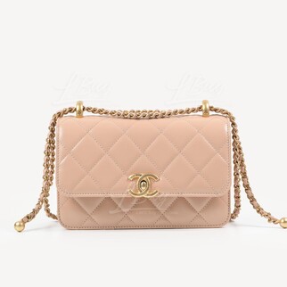 Chanel Calfskin 19cm Flap Bag