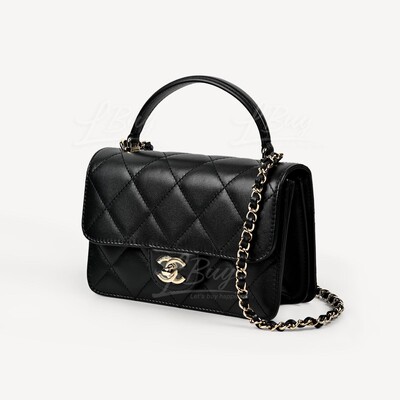 CHANEL-Chanel CoCo LadyBlack Flap Bag