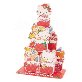 Hello Kitty 立體聖誕卡 (聖誕擺設/掛飾)