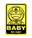 多啦A夢 貼紙 BABY IN CAR