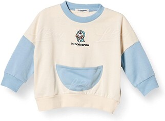 Doraemon With Pocket Long Sleeve Sweatshirt (Size: 110-120 )