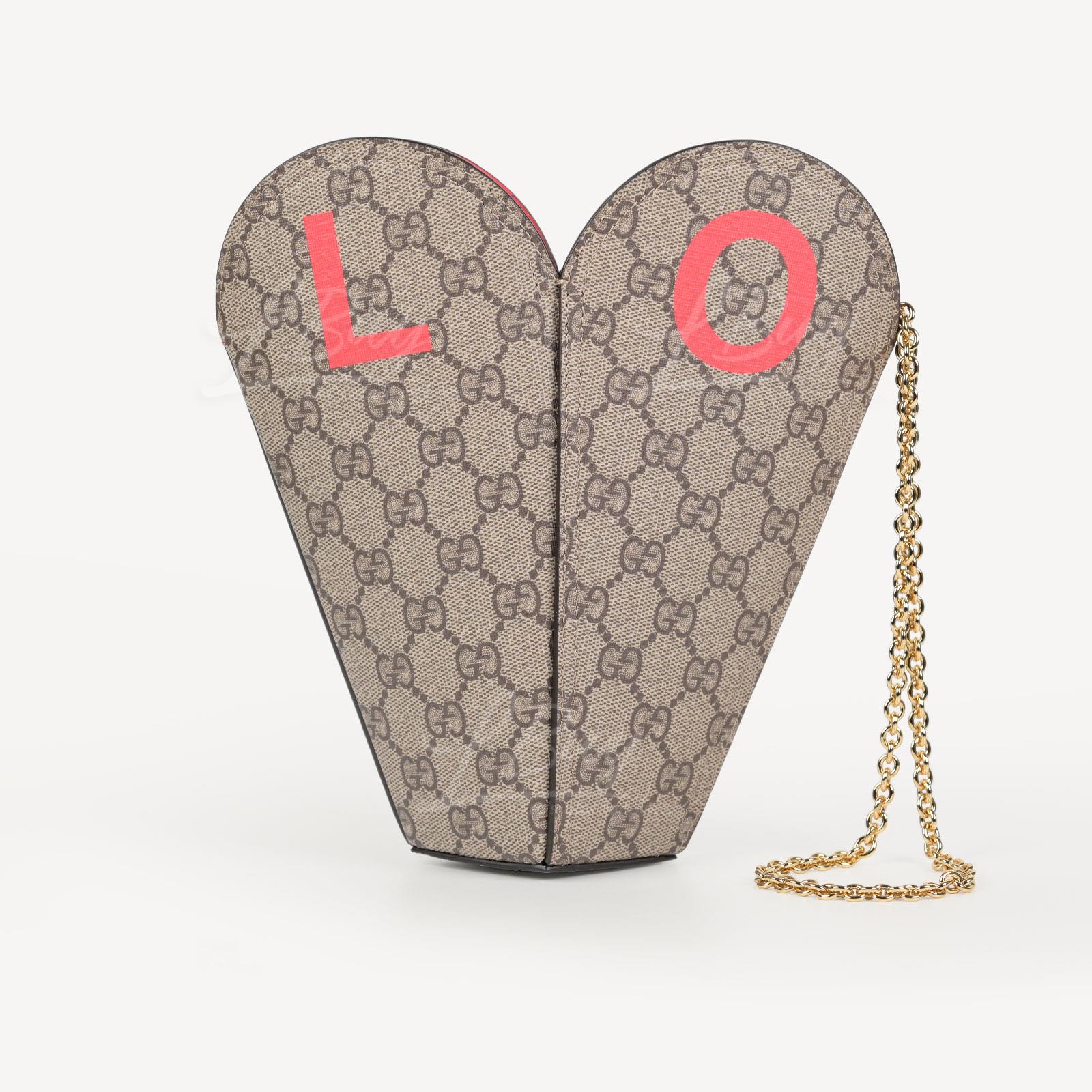 Gucci Valentine's Day small heart bag 678133