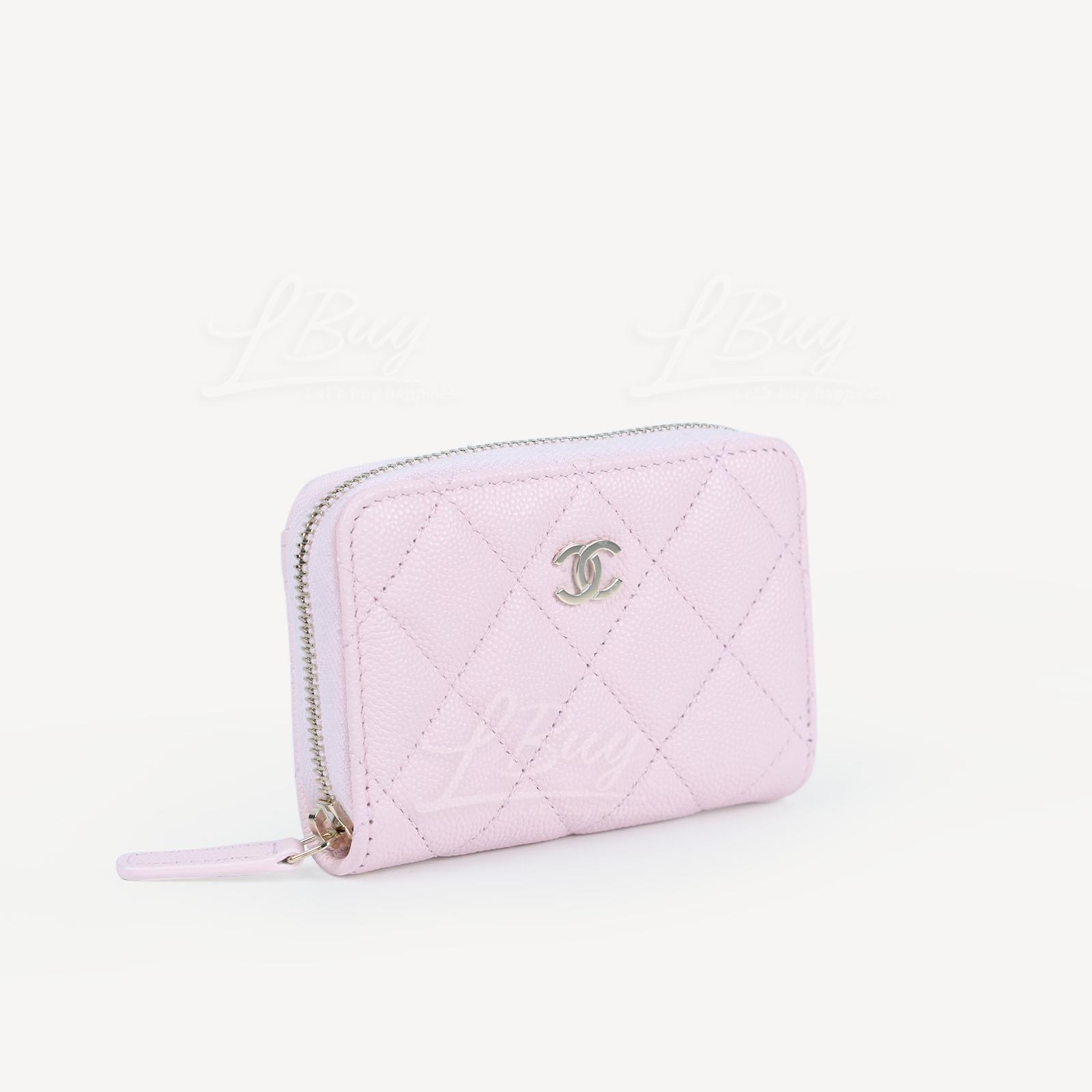 Chanel 2023 Classic Zipped Coin Purse Coin Pouch - Pink Wallets,  Accessories - CHA883779