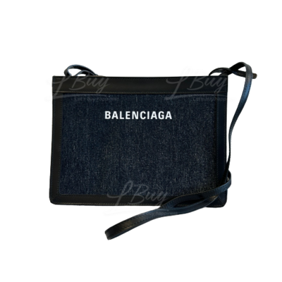 Balenciaga Canvas Pochette Crossbody Bag