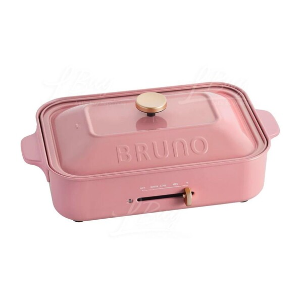 BRUNO-BRUNO Compact Hot Plate (Rose Pink)