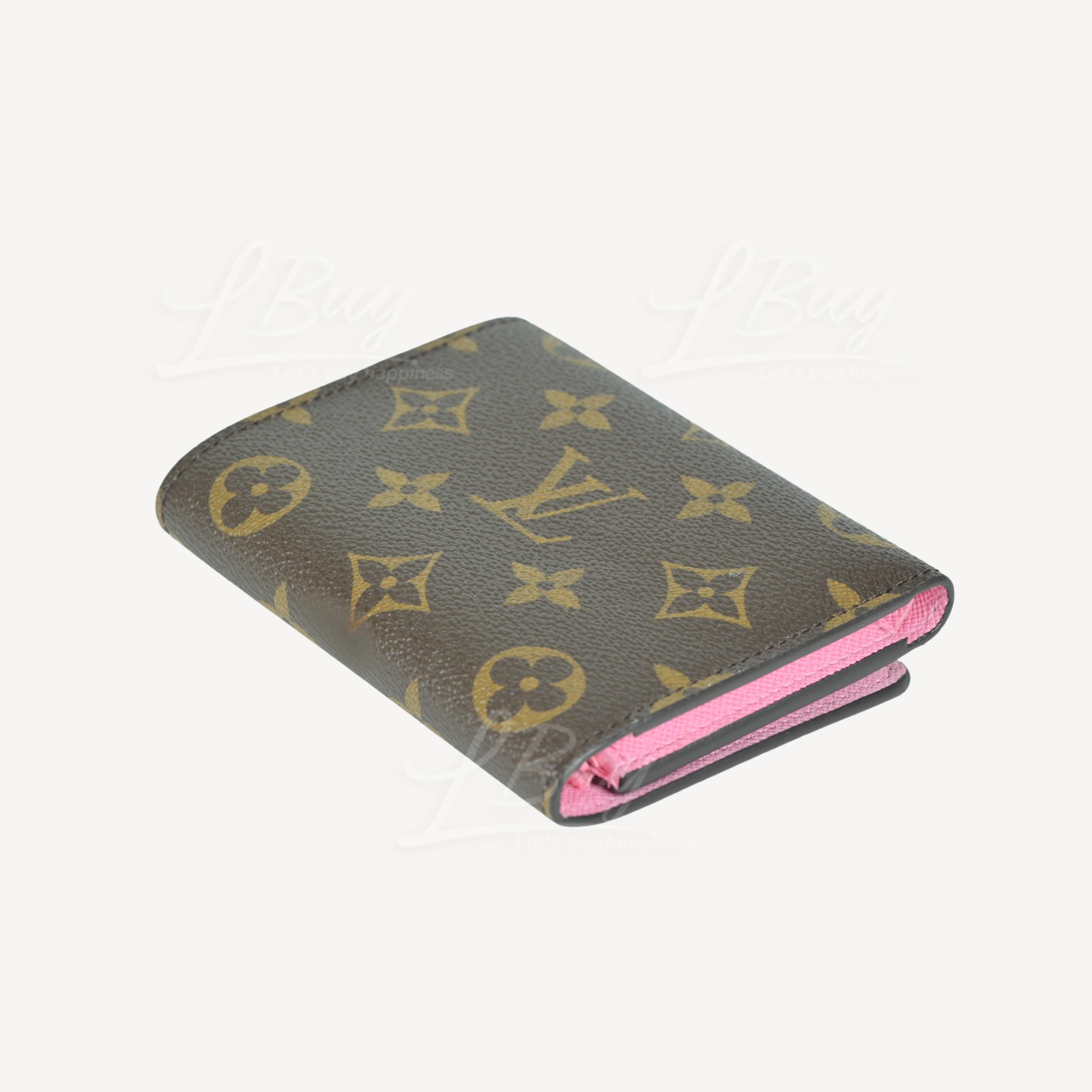 Limited Collection ! Louis Vuitton M81638 Monogram Rose Christmas Animation  Victorine Wallet 2022- Paris