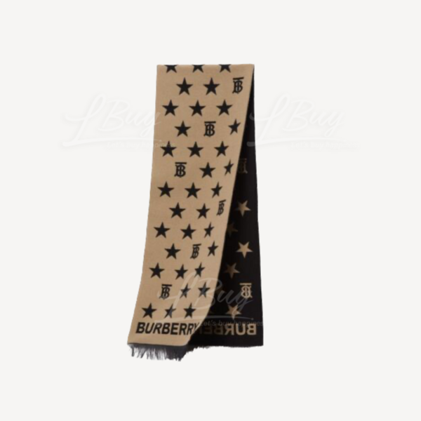 Burberry best sale football scarf