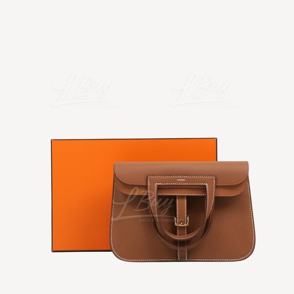 Hermes halzan store gold