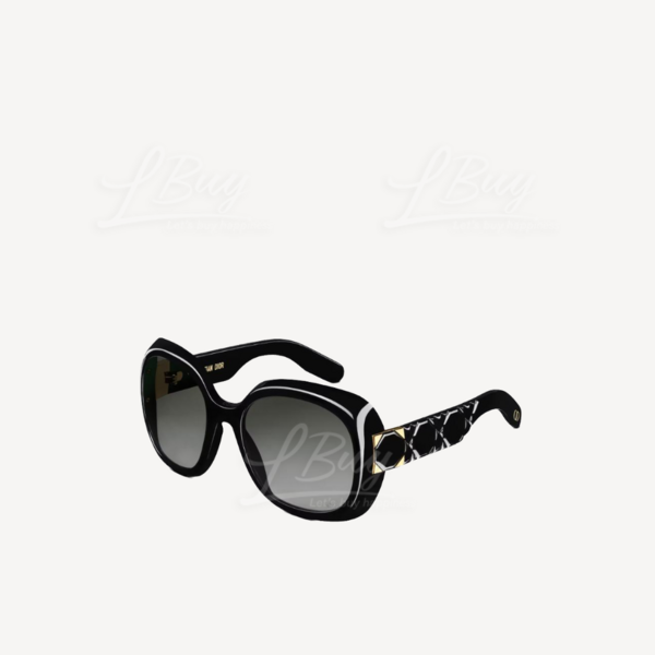 Dior 30Montaigne Square Sunglasses - Black for sale online | eBay