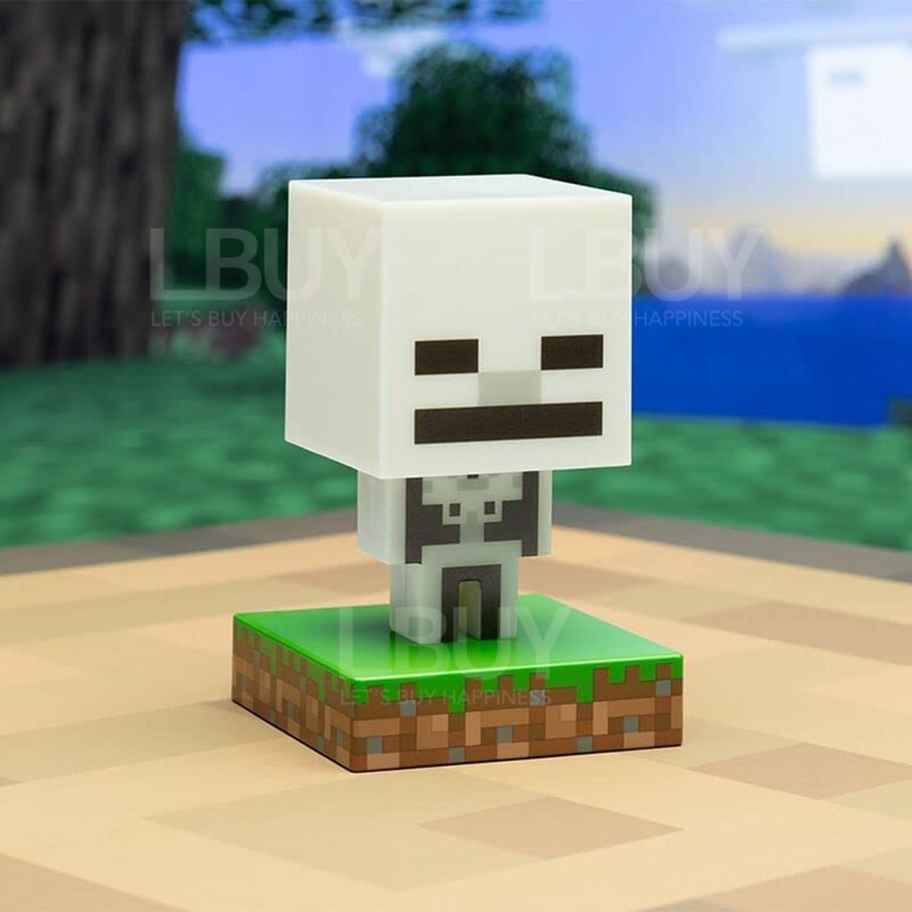 Minecraft Skeleton Icon Light Up Figure