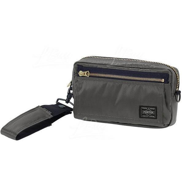 PORTER-Porter Px Tanker Utility Pouch With Strap Grey