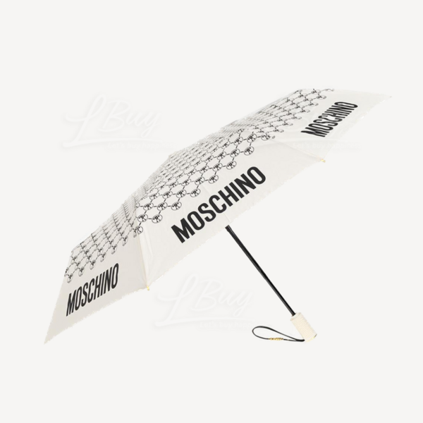 MOSCHINO-Moschino 白色问号自动雨伞