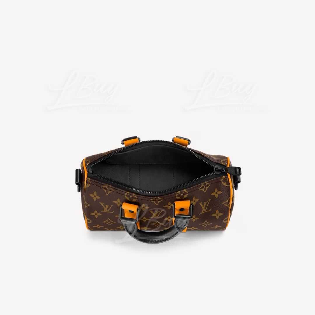 Louis Vuitton Monogram Playground Canvas Keepall Bandouliere 25