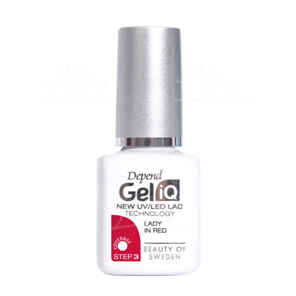 DEPEND Gel iQ 顏色凝膠 - 藍調紅色(不透明) 1031 5ml