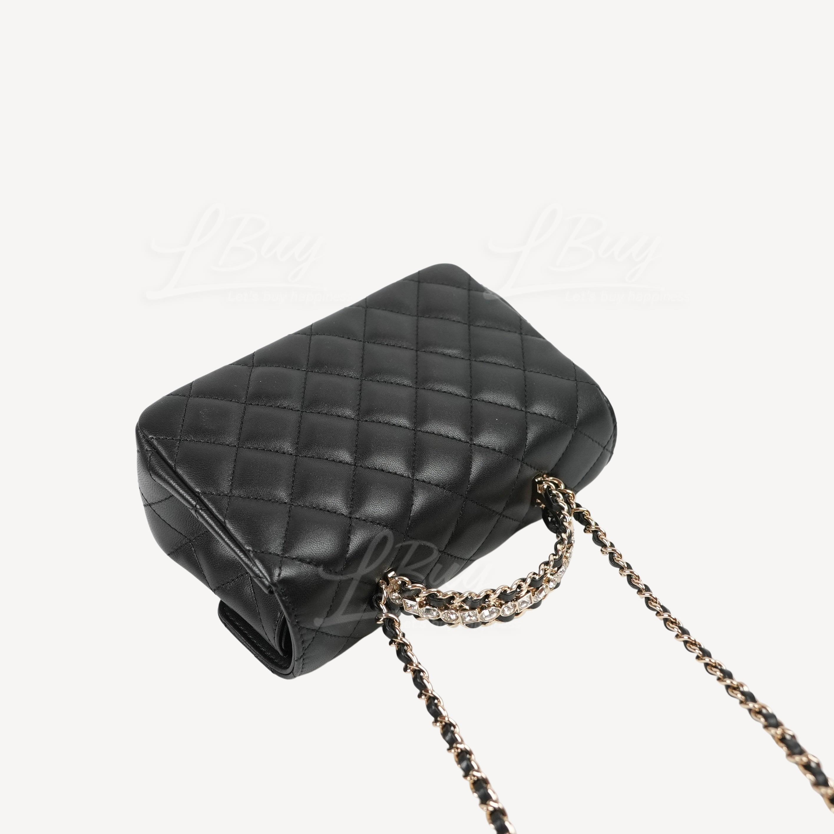 Shop CHANEL 2024 SS CHANEL ☆small flap bag top handle ☆AS4711 ...