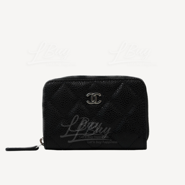 Classic zipped coin hot sale purse chanel