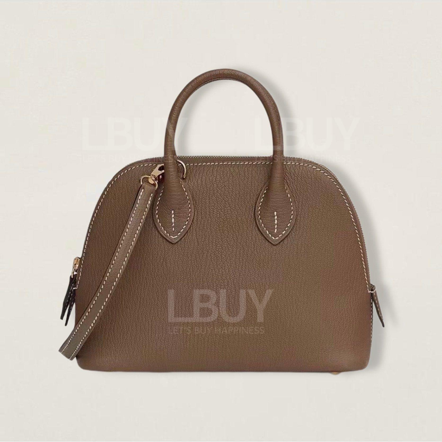 Hermes Mini Bolide 1923 手挽袋 單肩手袋 大象灰金扣