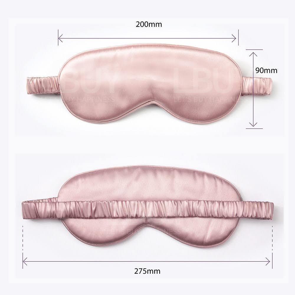 Moody Mood 22姆米美肌真絲眼罩 (粉紅色) - 20 x 9 cm