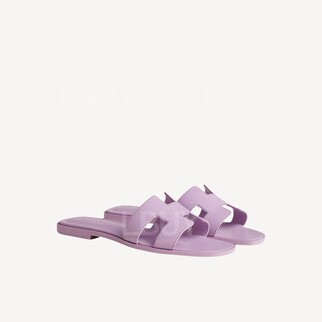 Hermes Oran Sandal Violet Améthyste