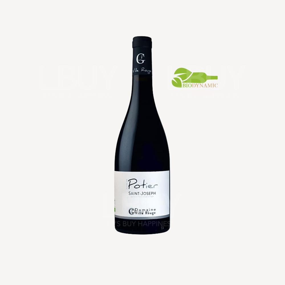 Domaine Ville de la Rouge Saint Joseph Rouge Cuvee du. Potier 2018 (750ml)