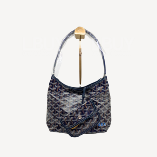 Goyard Boheme Hobo Mini 限量版單肩袋 深藍色 併藍色繪字SEA