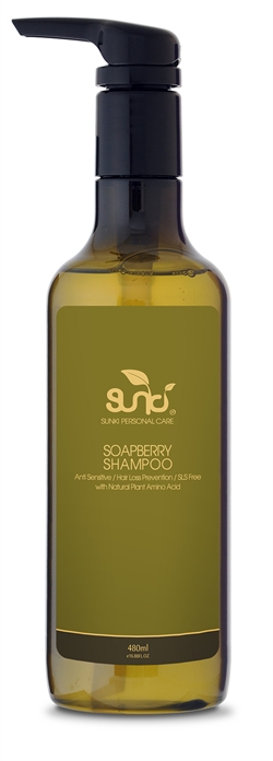 Sunki Soapberry Shampoo with Amino Acid 480ml