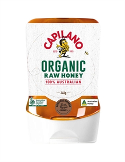 Capilano 有机生蜂蜜（擠壓裝） 340g
