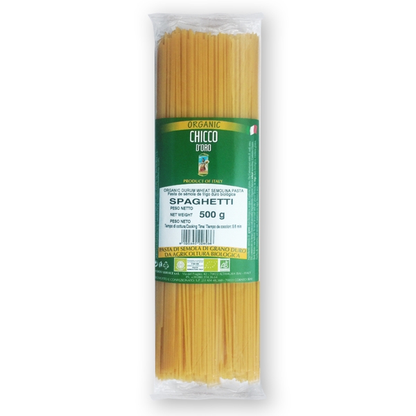 Chicco D'oro Organic Spaghetti 500g