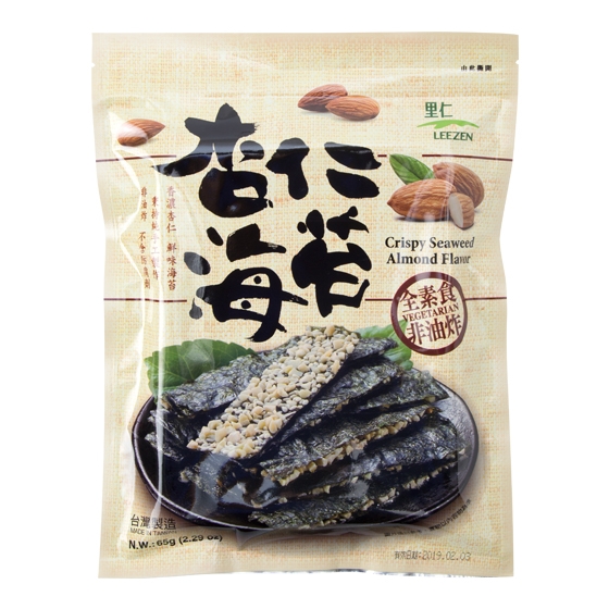 Leenen Crispy Seaweed Almond Four 65g