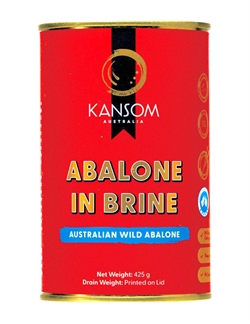 Kansom Abalone in Brine 2P (180g，1 can 2pcs)